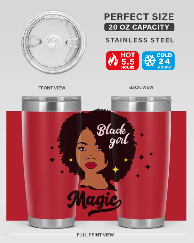 black girl magic 20#- women-girls- Tumbler