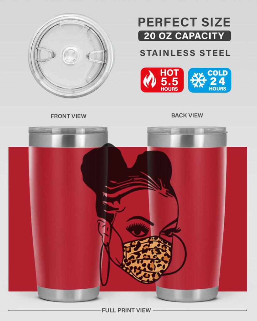 black nurse 4#- women-girls- Tumbler