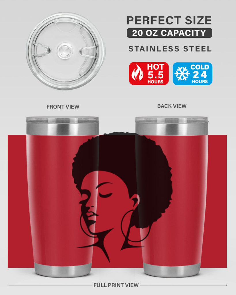 black women - queen 19#- women-girls- Tumbler