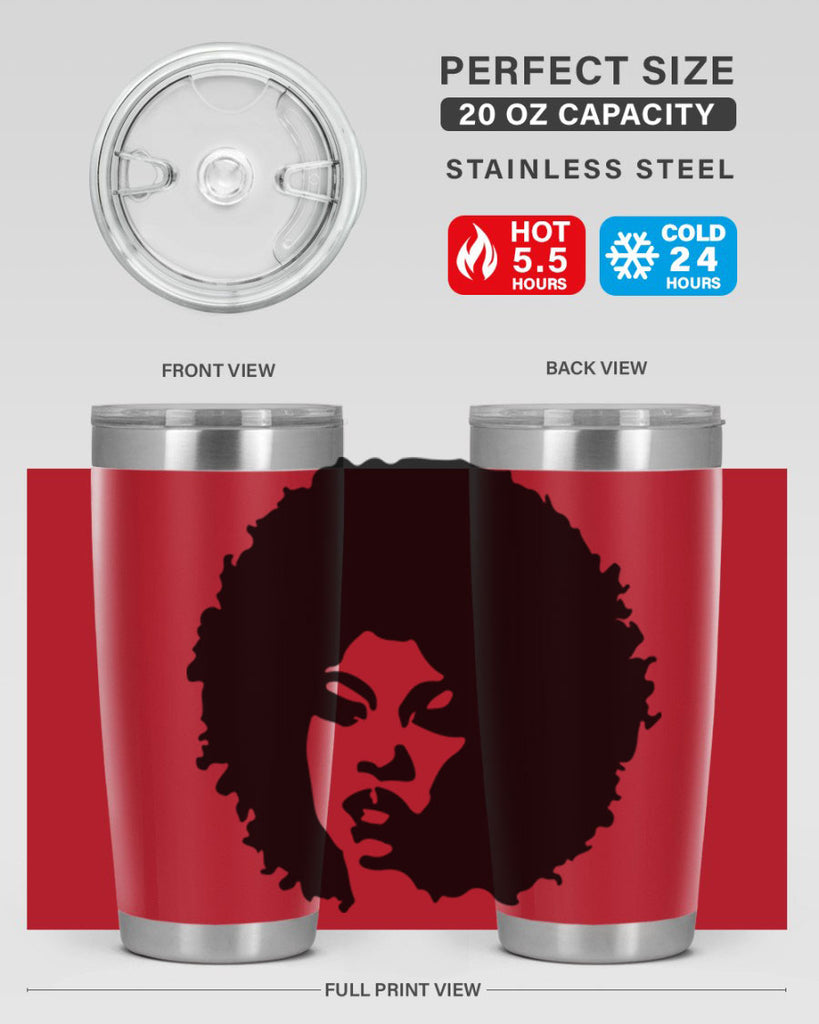black women - queen 3#- women-girls- Tumbler