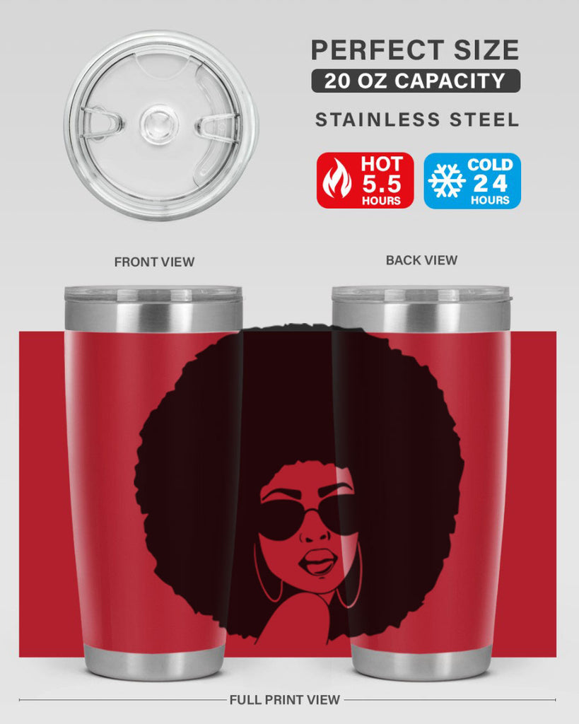black women - queen 46#- women-girls- Tumbler