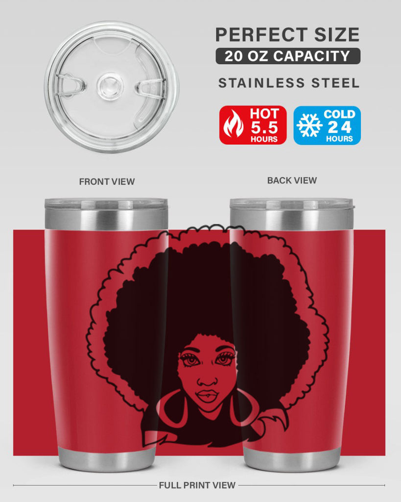 black women - queen 60#- women-girls- Tumbler