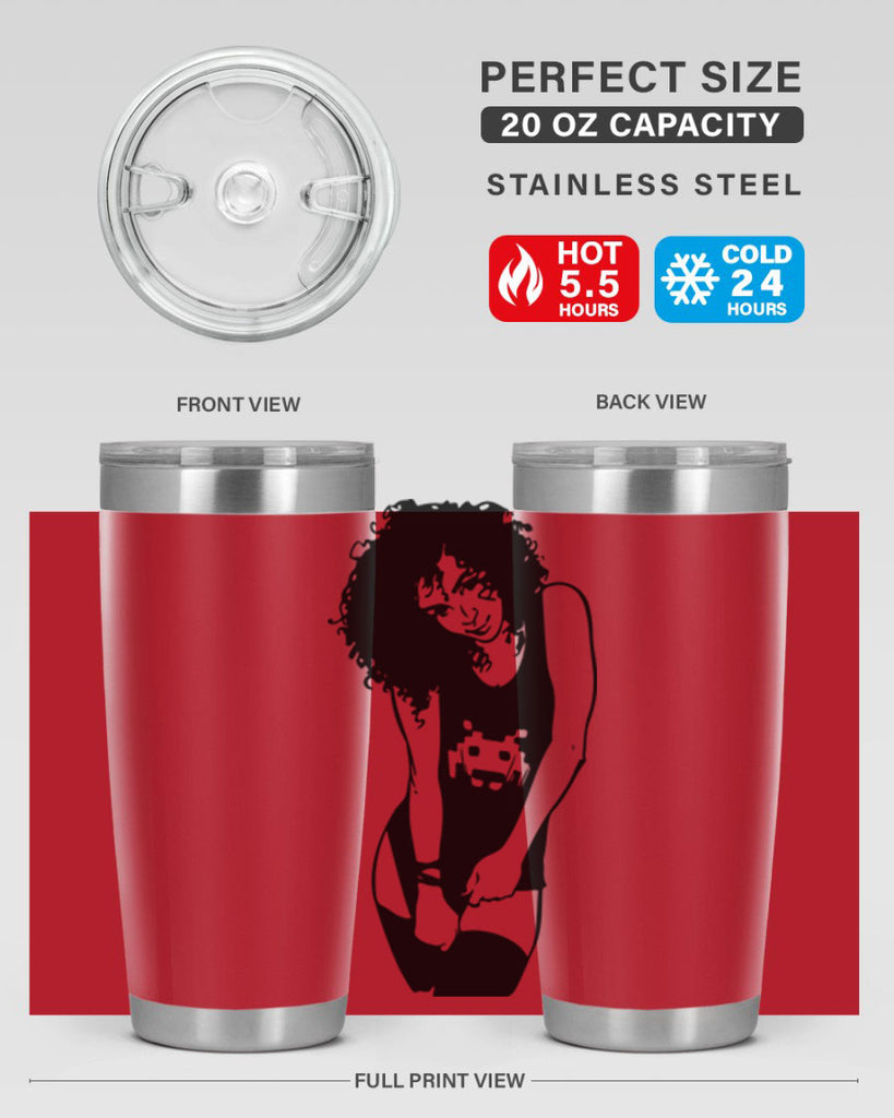 black women - queen 61#- women-girls- Tumbler