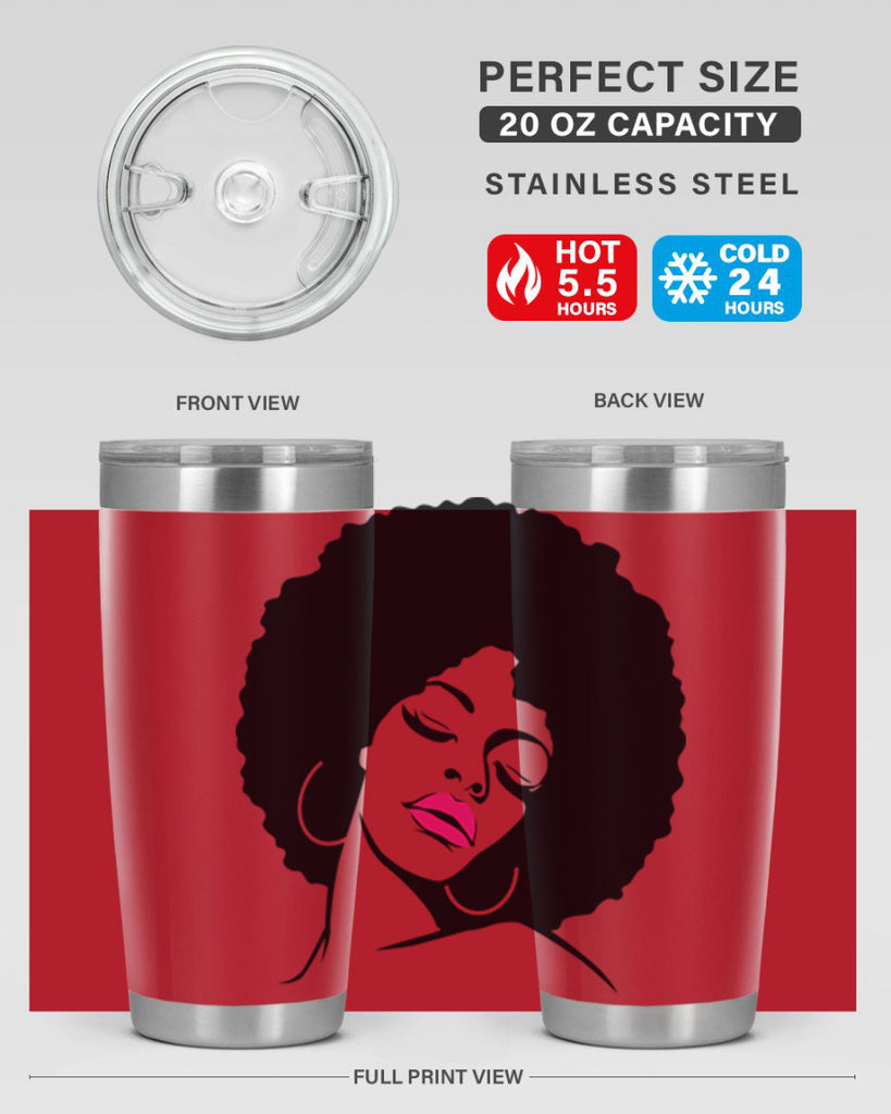 black women - queen 68#- women-girls- Tumbler