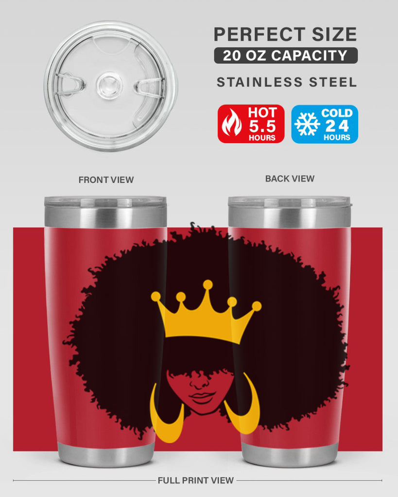 black women - queen 71#- women-girls- Tumbler
