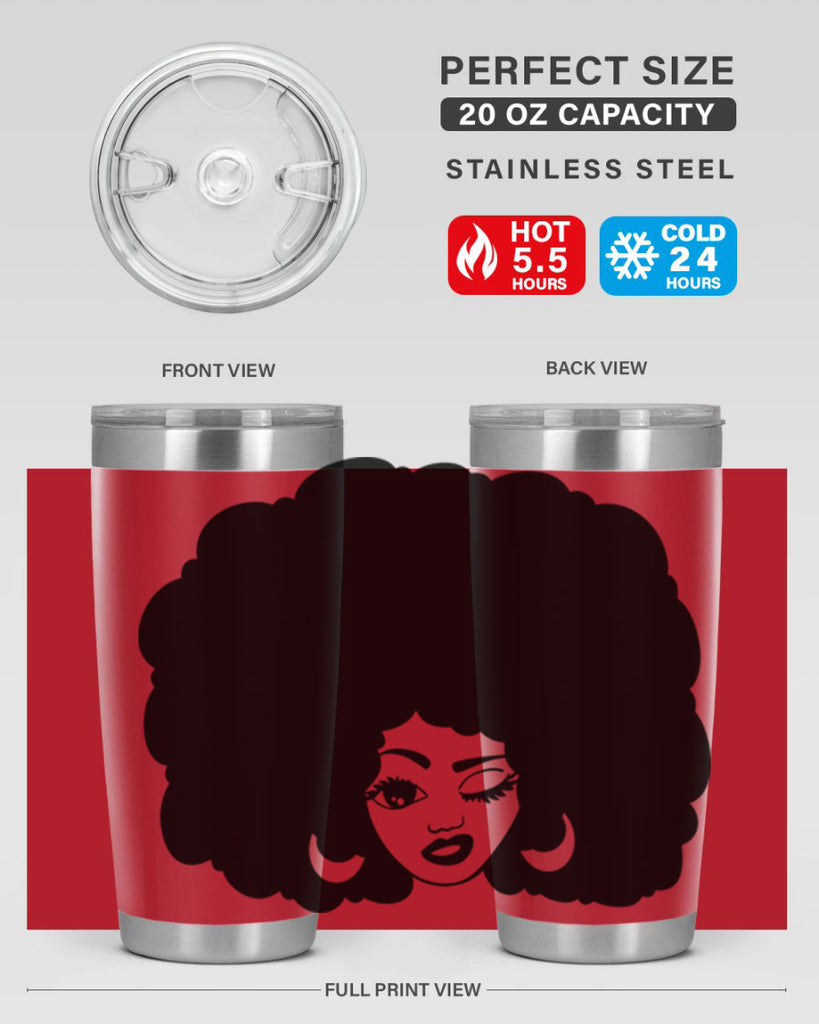 black women - queen 74#- women-girls- Tumbler