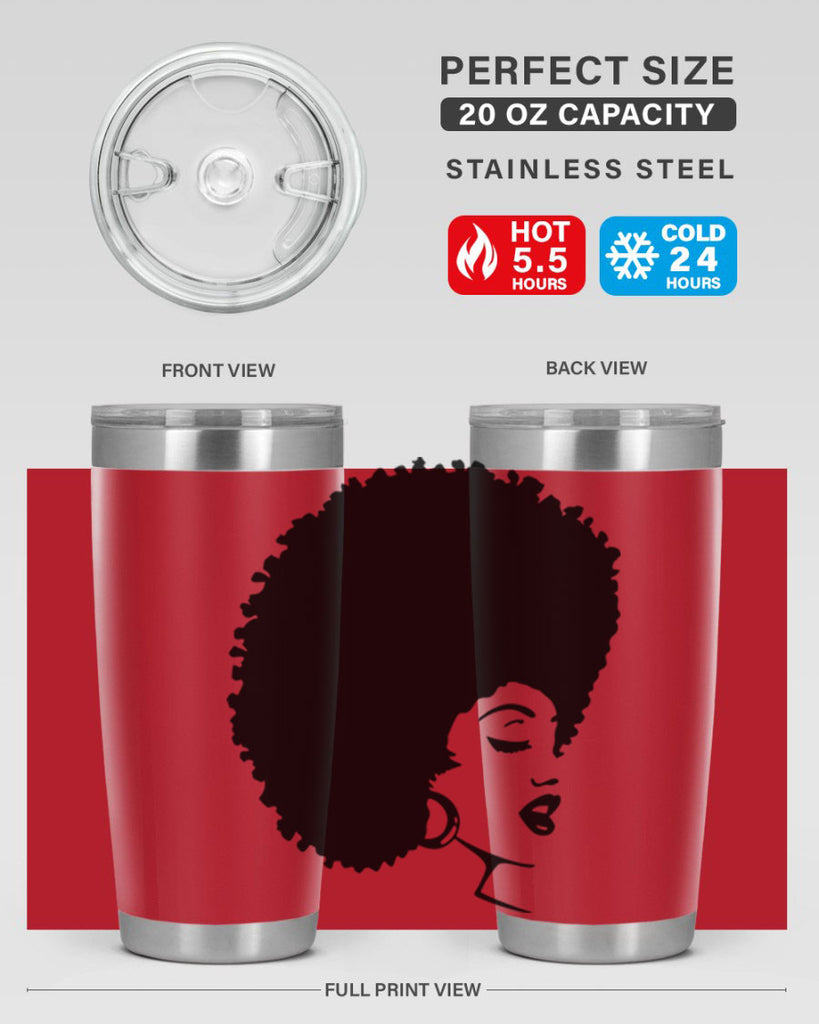 black women - queen 77#- women-girls- Tumbler