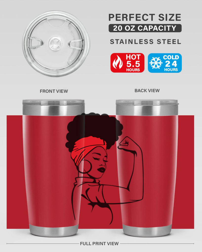 black women - queen 78#- women-girls- Tumbler