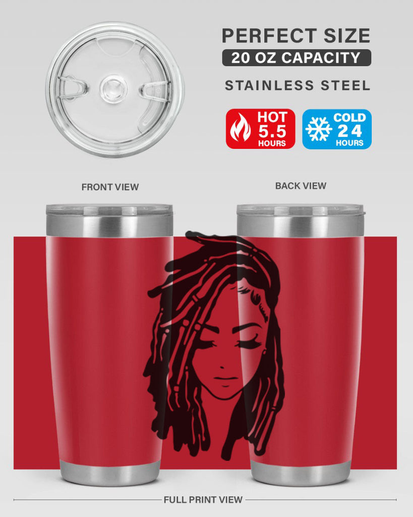 black women - queen 7#- women-girls- Tumbler