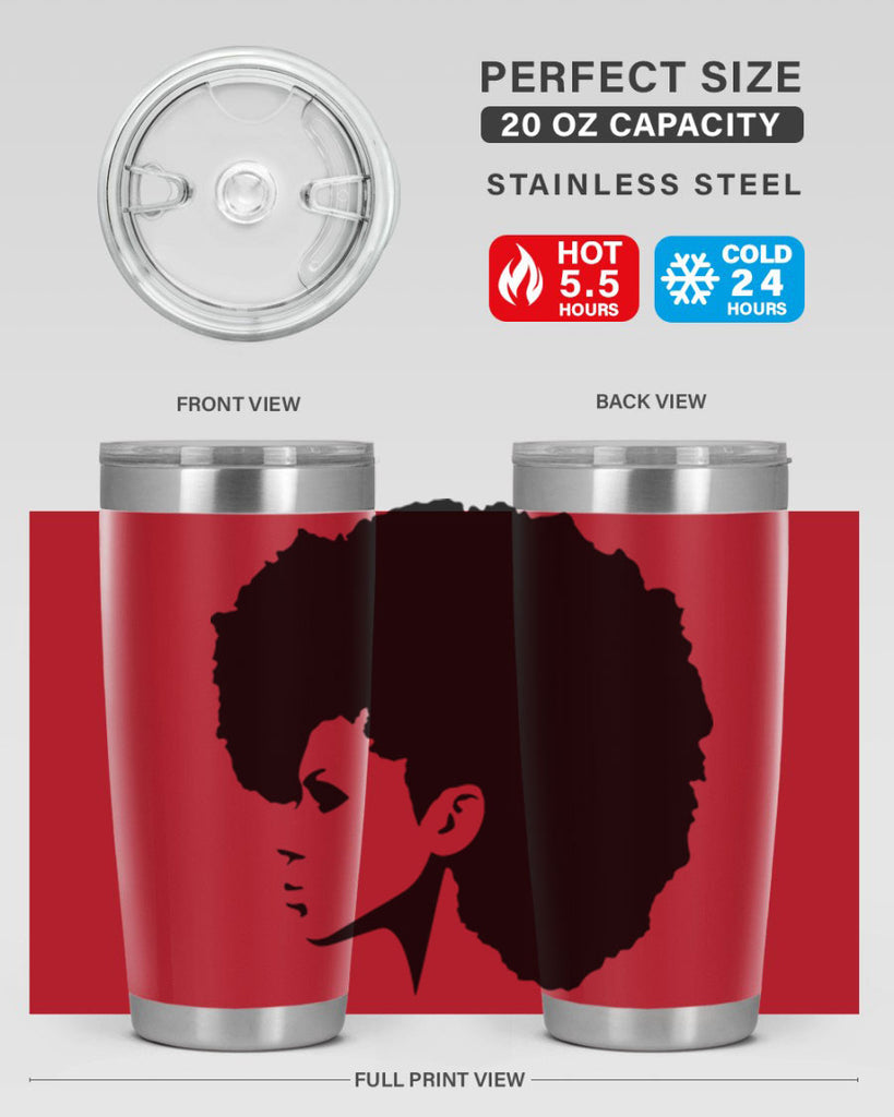 black women - queen 80#- women-girls- Tumbler