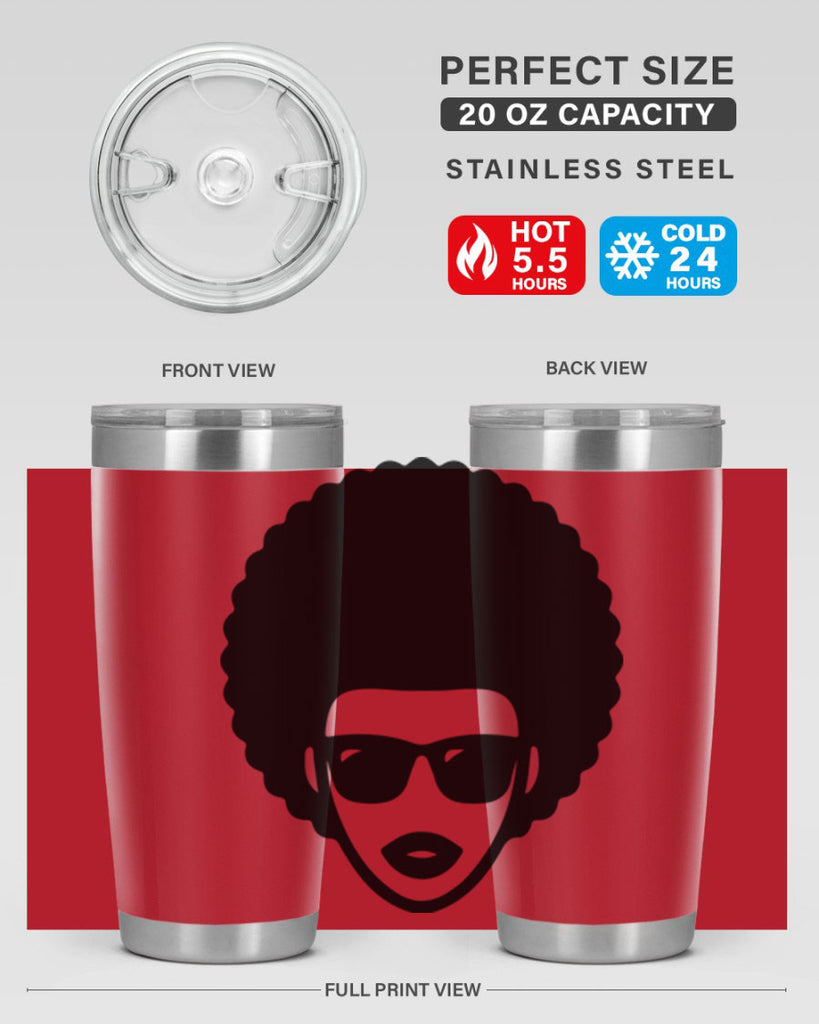 black women - queen 83#- women-girls- Tumbler