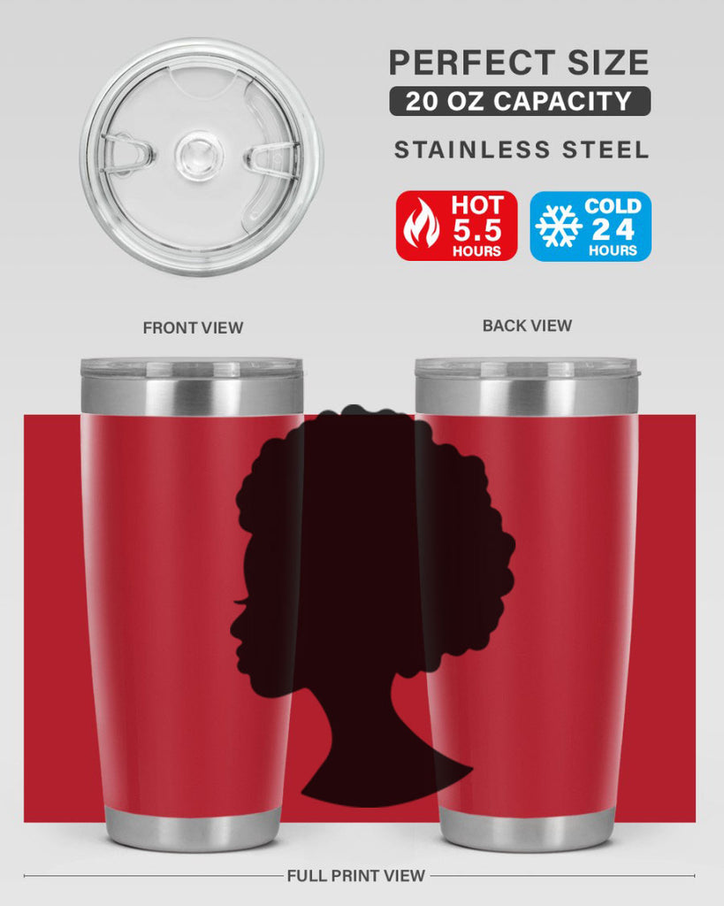 black women - queen 84#- women-girls- Tumbler