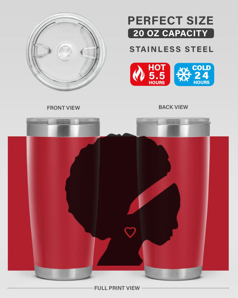black women - queen 85#- women-girls- Tumbler