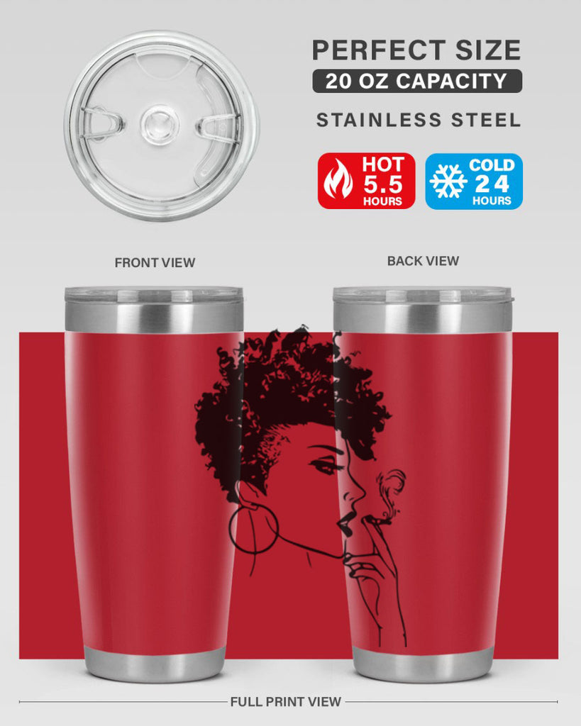black women - queen 8#- women-girls- Tumbler