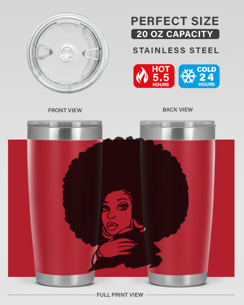black women - queen 9#- women-girls- Tumbler