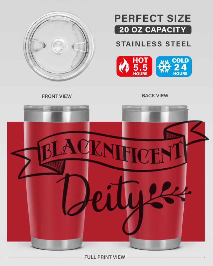 blacknificent deity Style 48#- women-girls- Tumbler