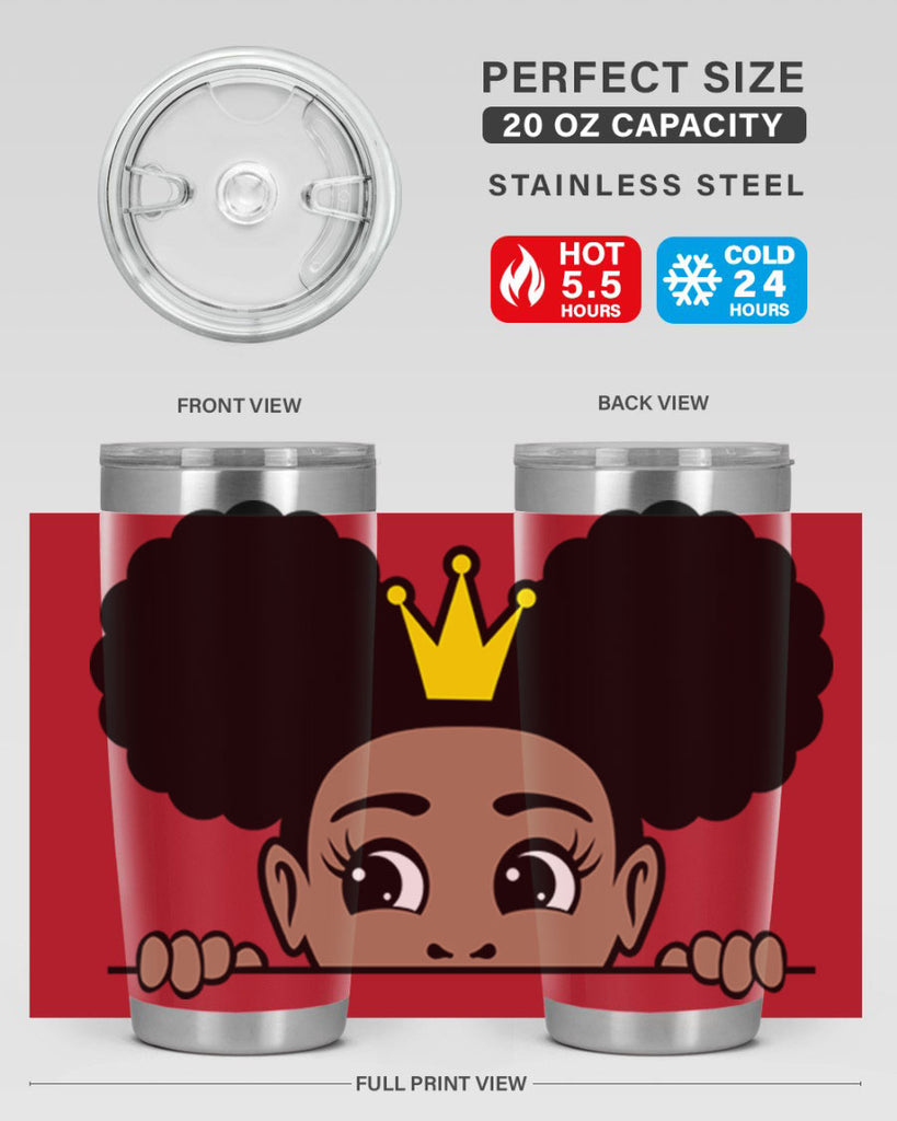 crown afro puffs 51#- women-girls- Tumbler