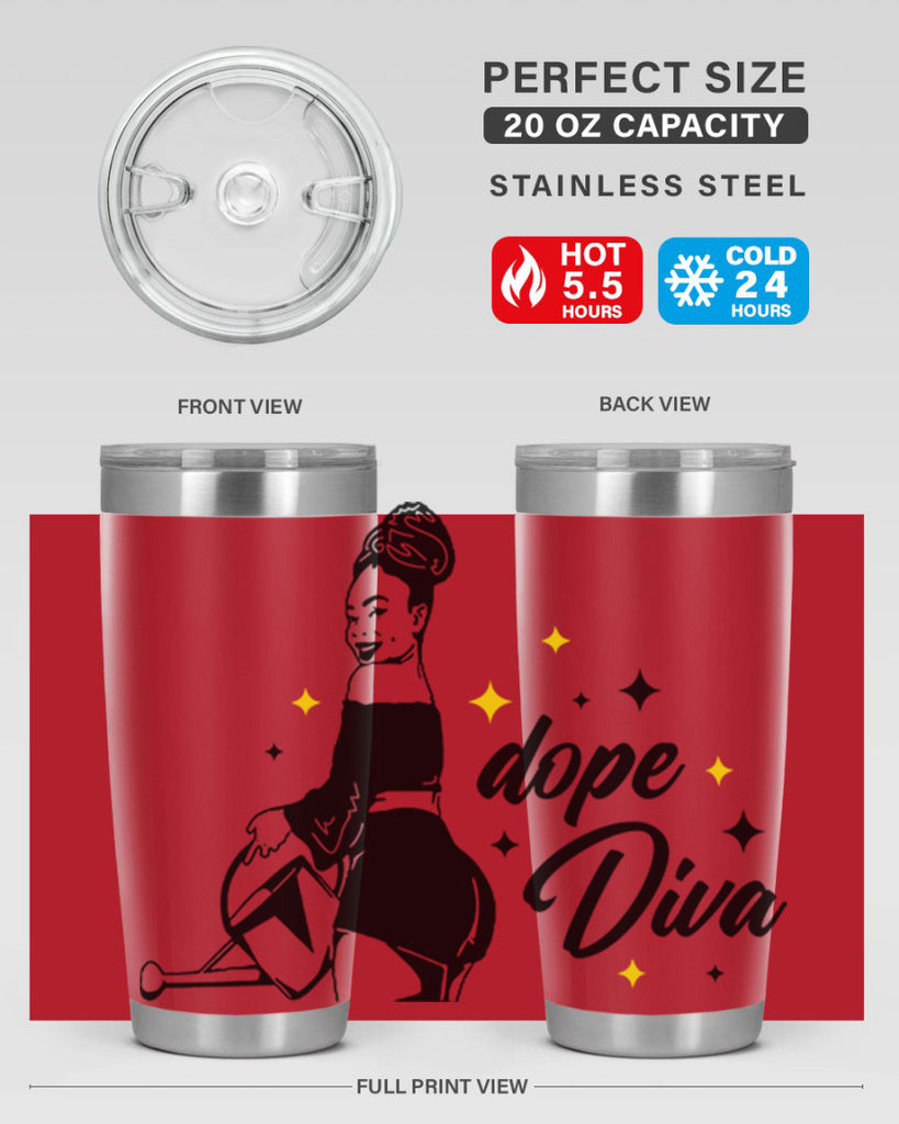 dope diva 4#- women-girls- Tumbler