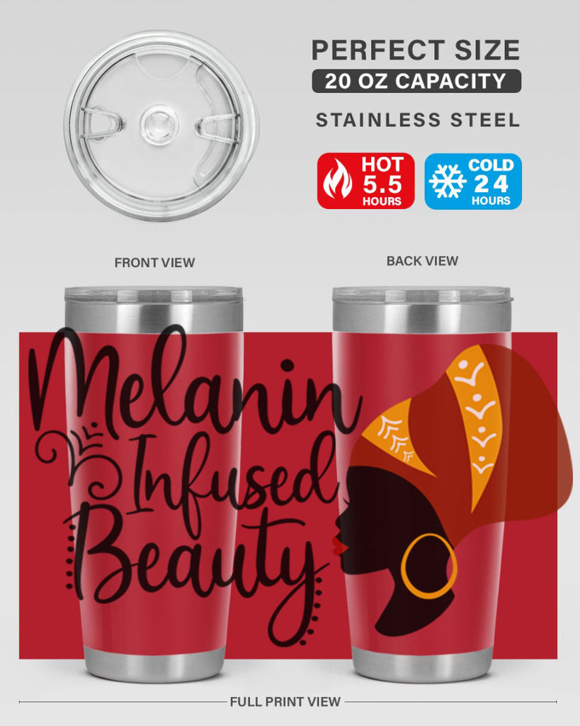 melanin infused beauty Style 20#- women-girls- Tumbler