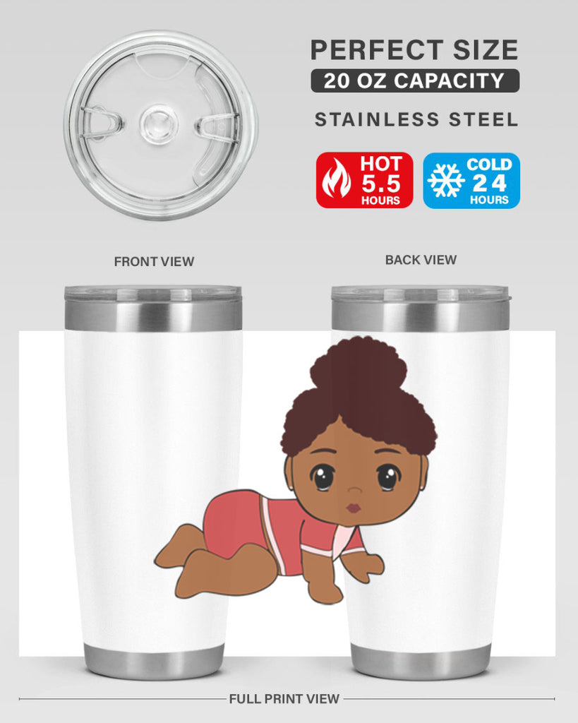 Black baby style 1#- women-girls- Tumbler