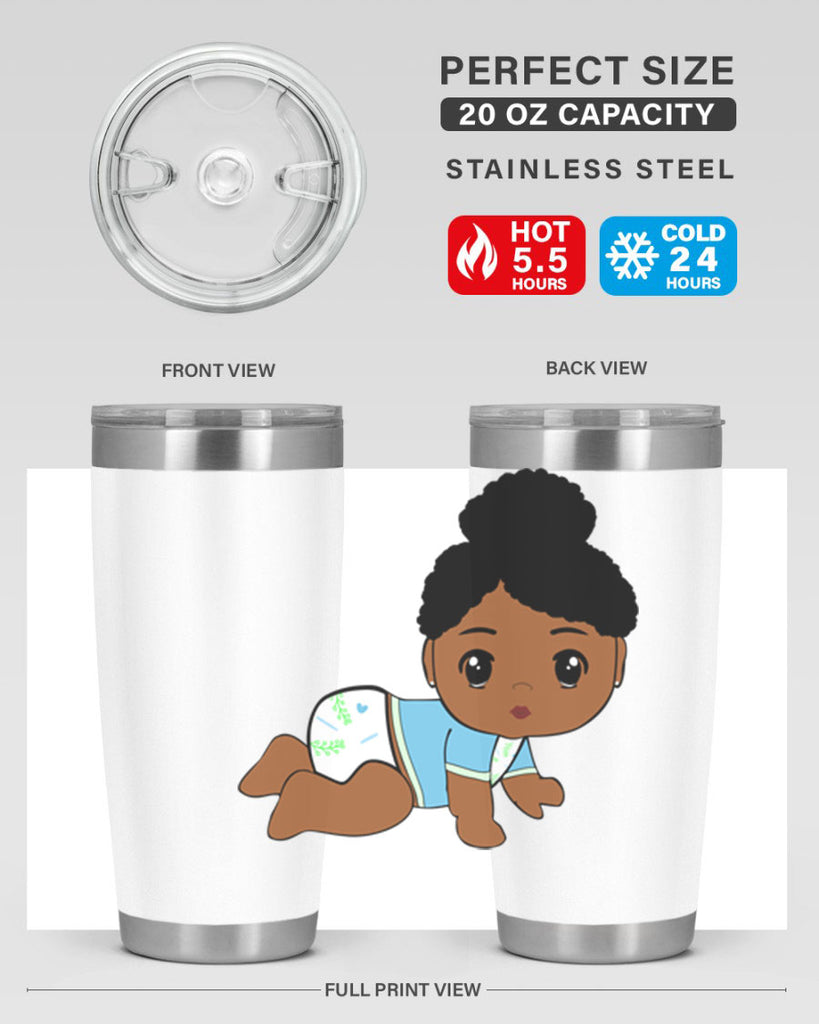 Black baby style 2#- women-girls- Tumbler
