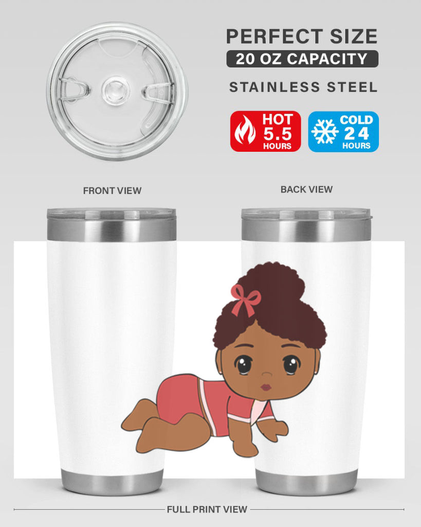 Black baby style 3#- women-girls- Tumbler