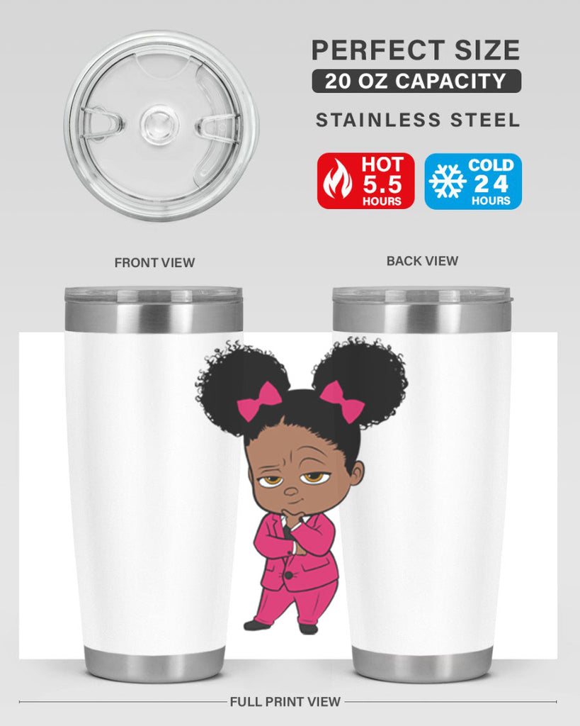 Black girl style 2#- women-girls- Tumbler