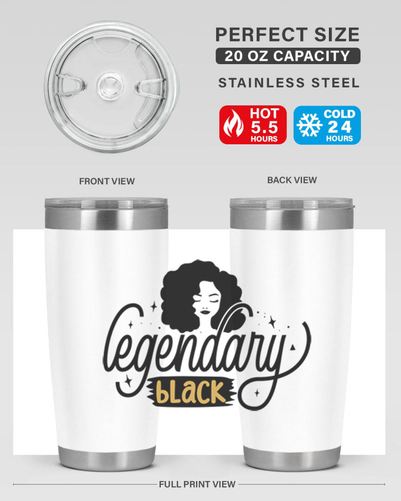 Legendary black Style 27#- women-girls- Tumbler