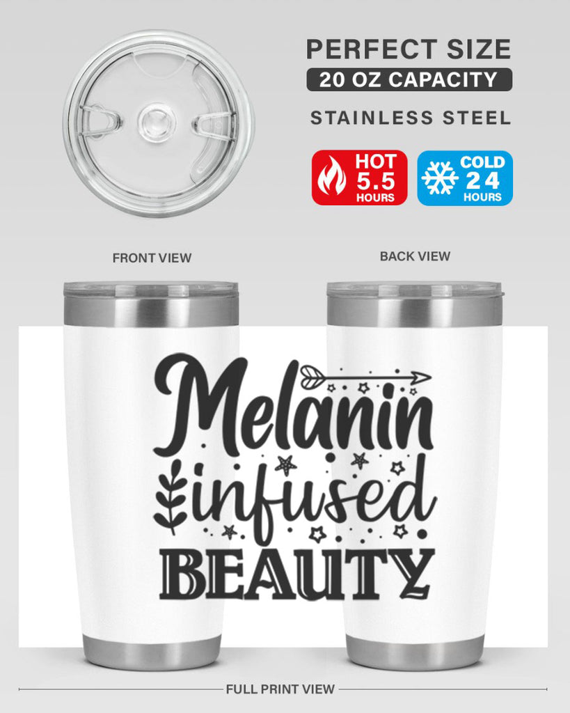 Melanin infused beauty Style 21#- women-girls- Tumbler