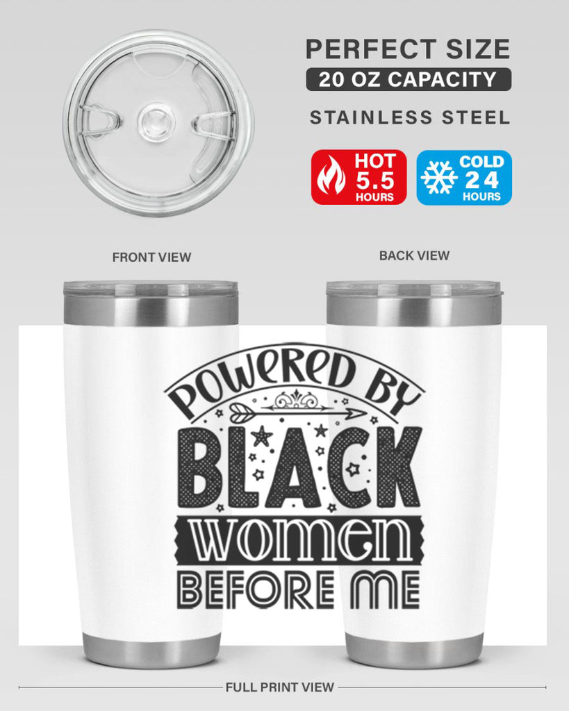Powered by blackp women before me Style 14#- women-girls- Tumbler
