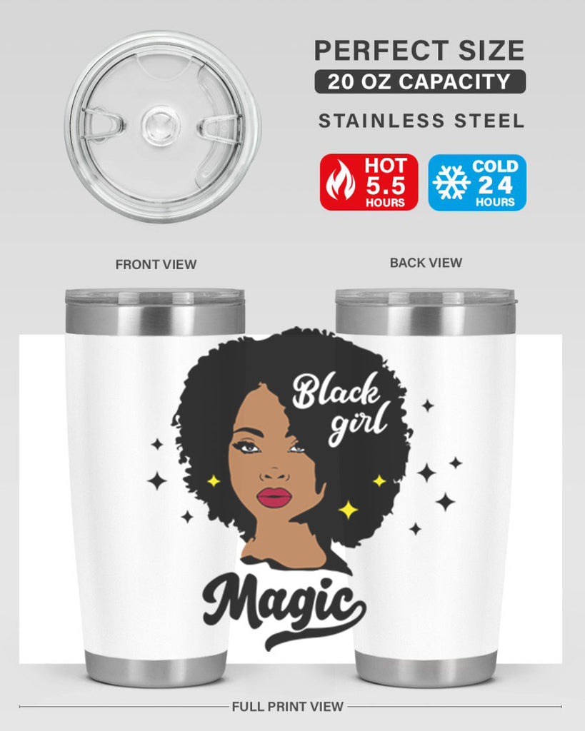 black girl magic 20#- women-girls- Tumbler