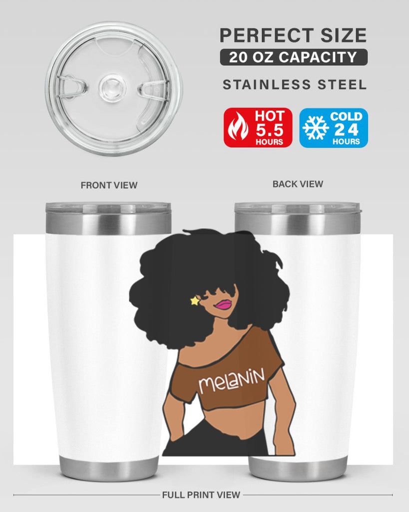 black girl melanin 18#- women-girls- Tumbler