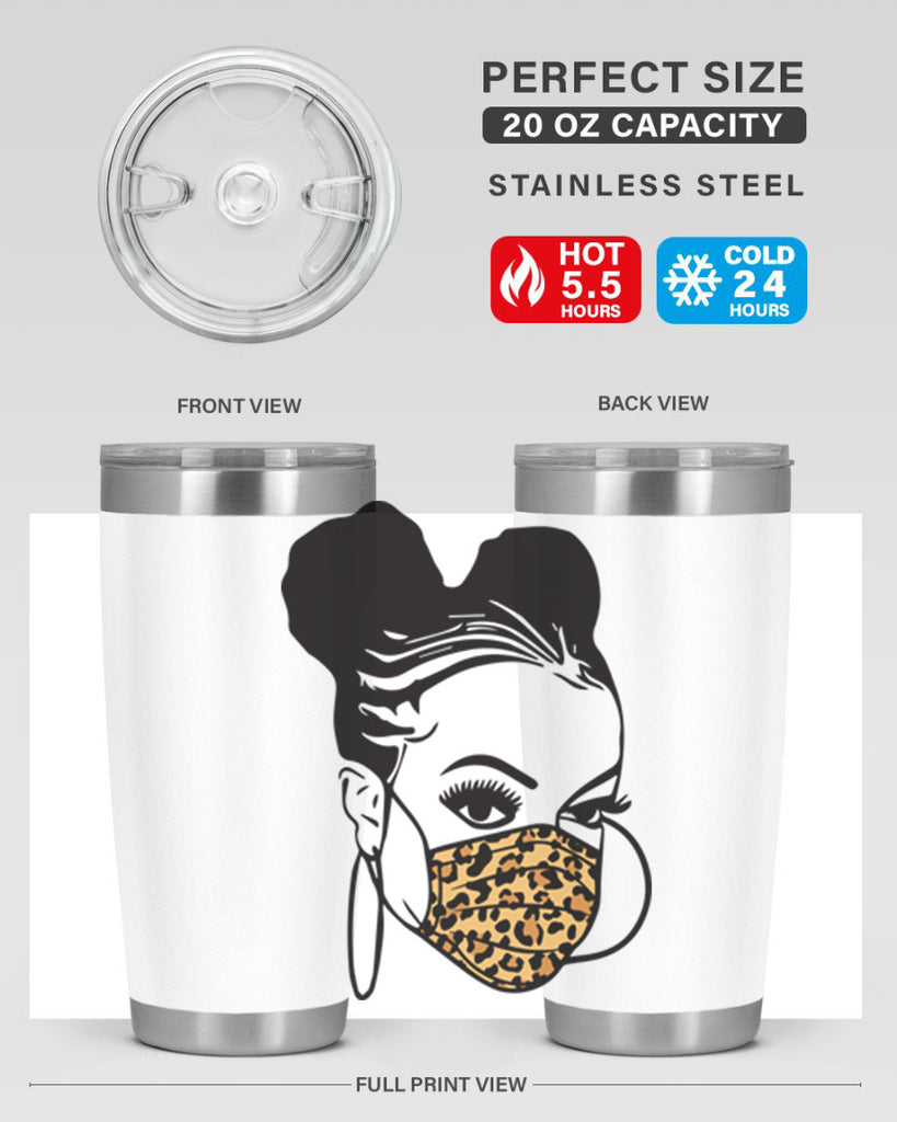black nurse 4#- women-girls- Tumbler
