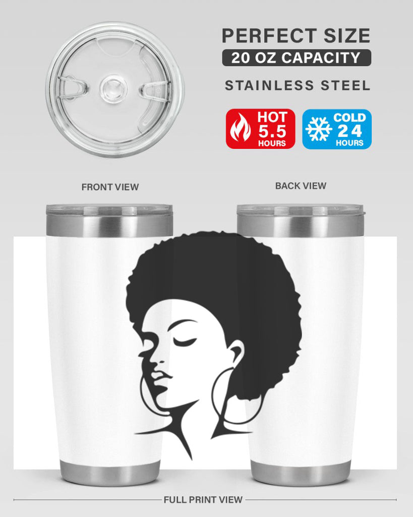 black women - queen 19#- women-girls- Tumbler