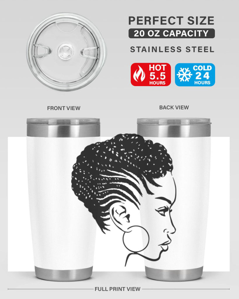 black women - queen 20#- women-girls- Tumbler