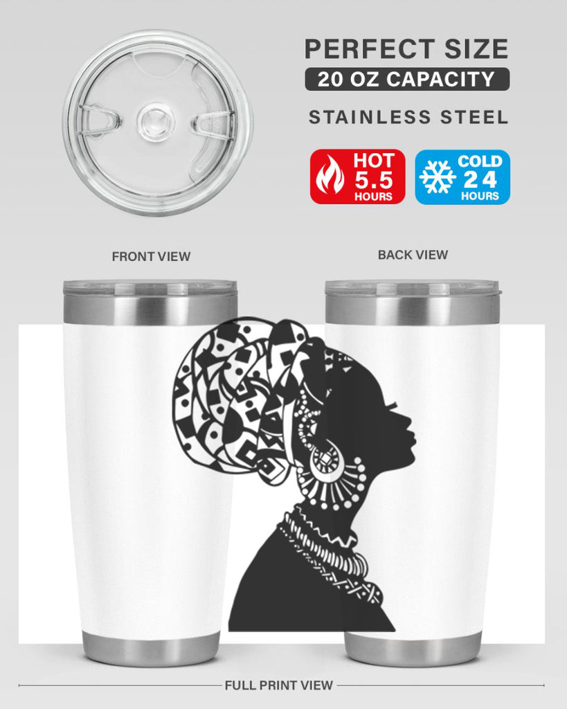black women - queen 52#- women-girls- Tumbler
