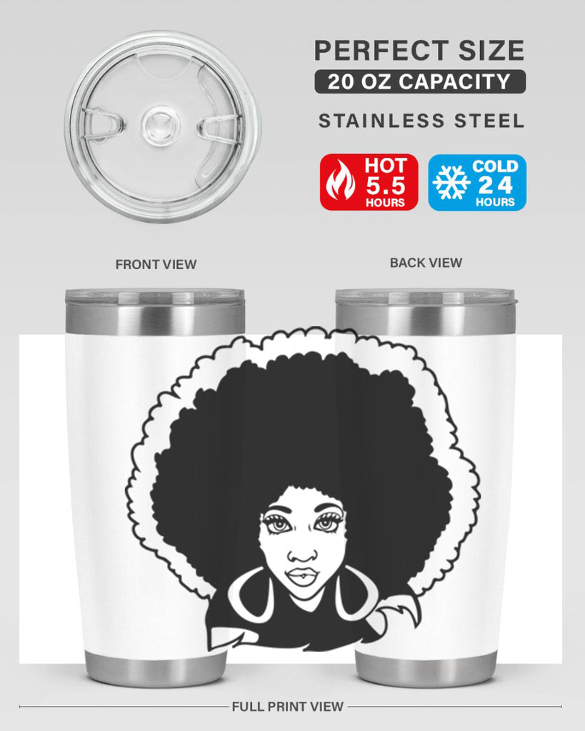 black women - queen 60#- women-girls- Tumbler