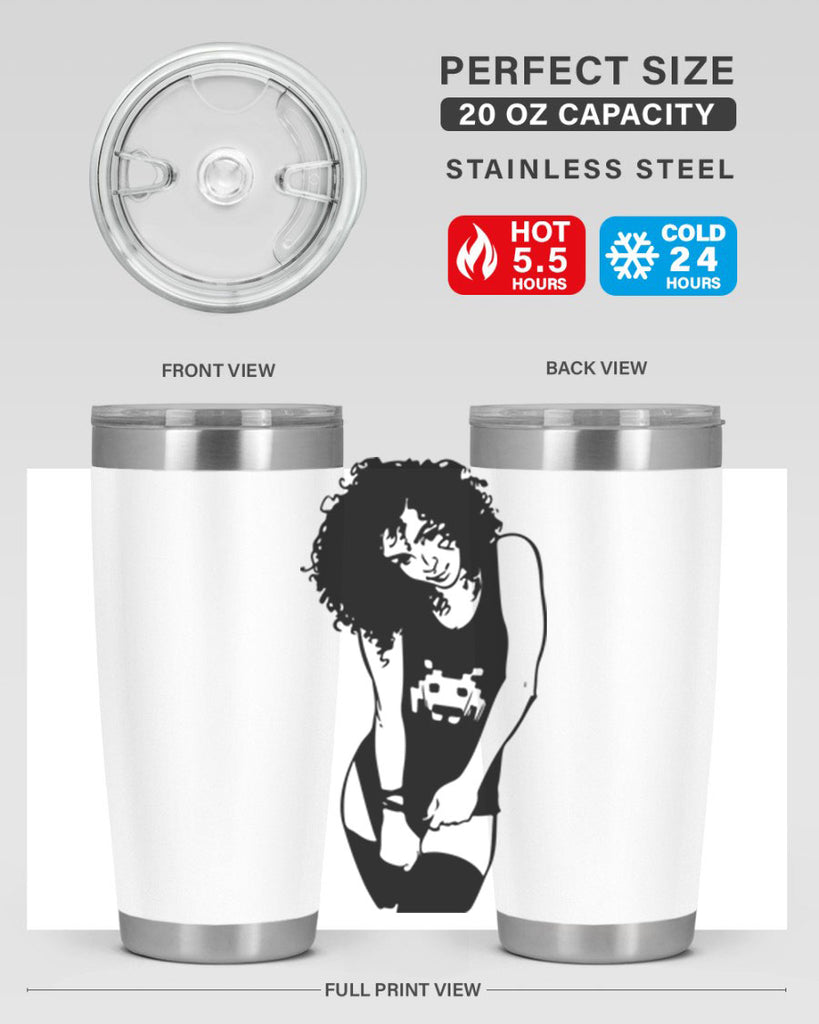 black women - queen 61#- women-girls- Tumbler