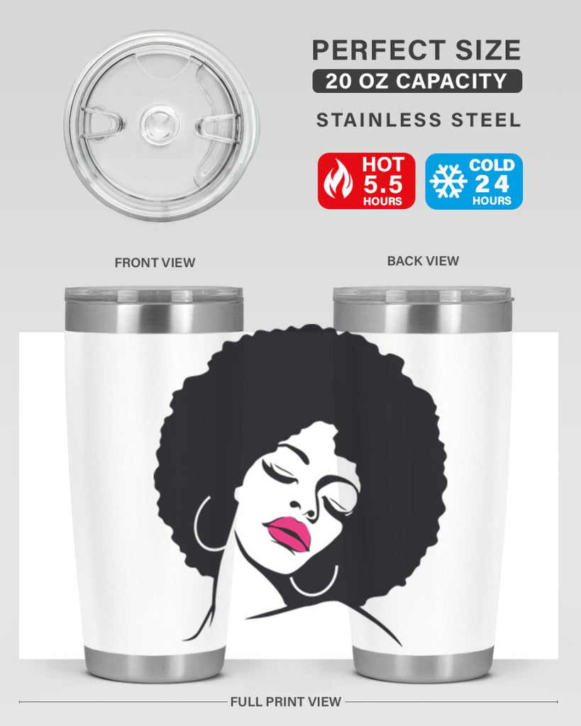 black women - queen 68#- women-girls- Tumbler
