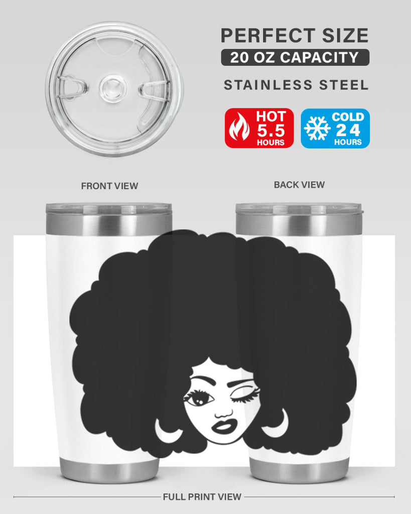 black women - queen 73#- women-girls- Tumbler