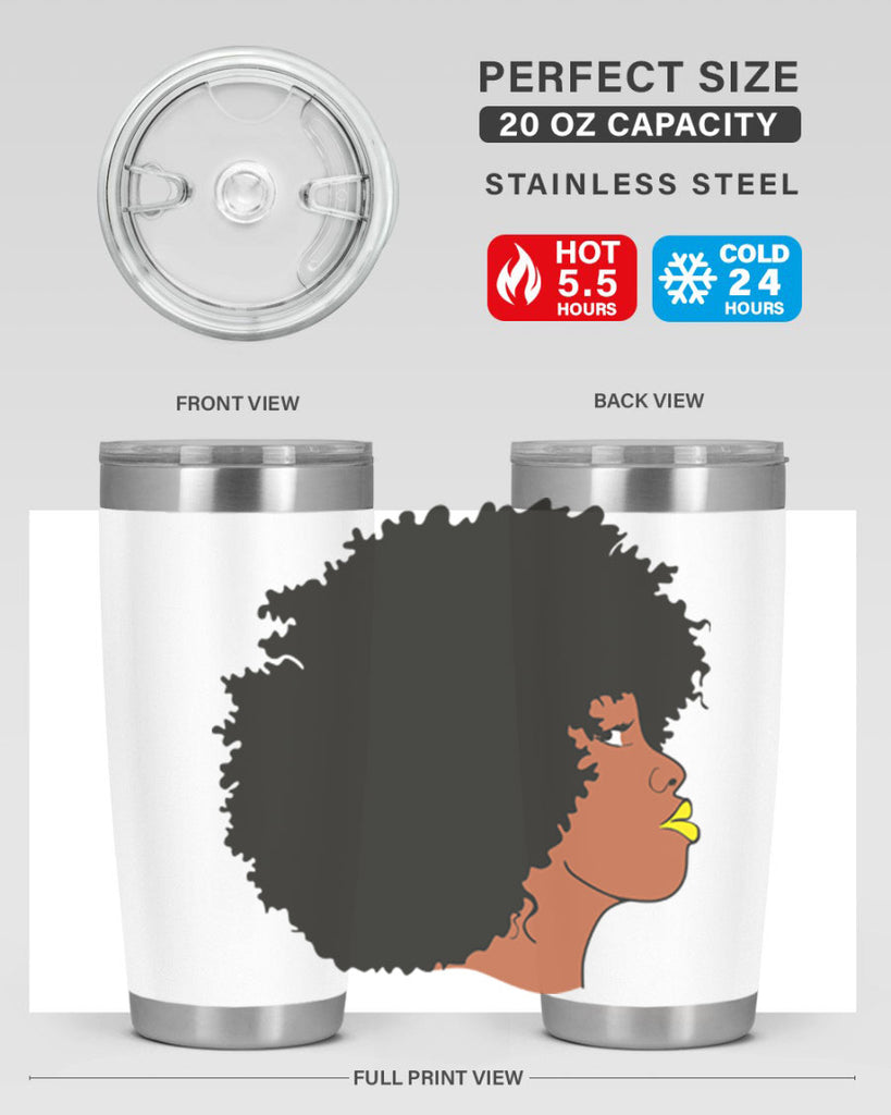 black women - queen 75#- women-girls- Tumbler