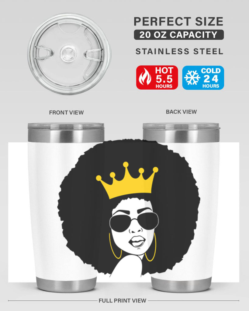 black women - queen 76#- women-girls- Tumbler
