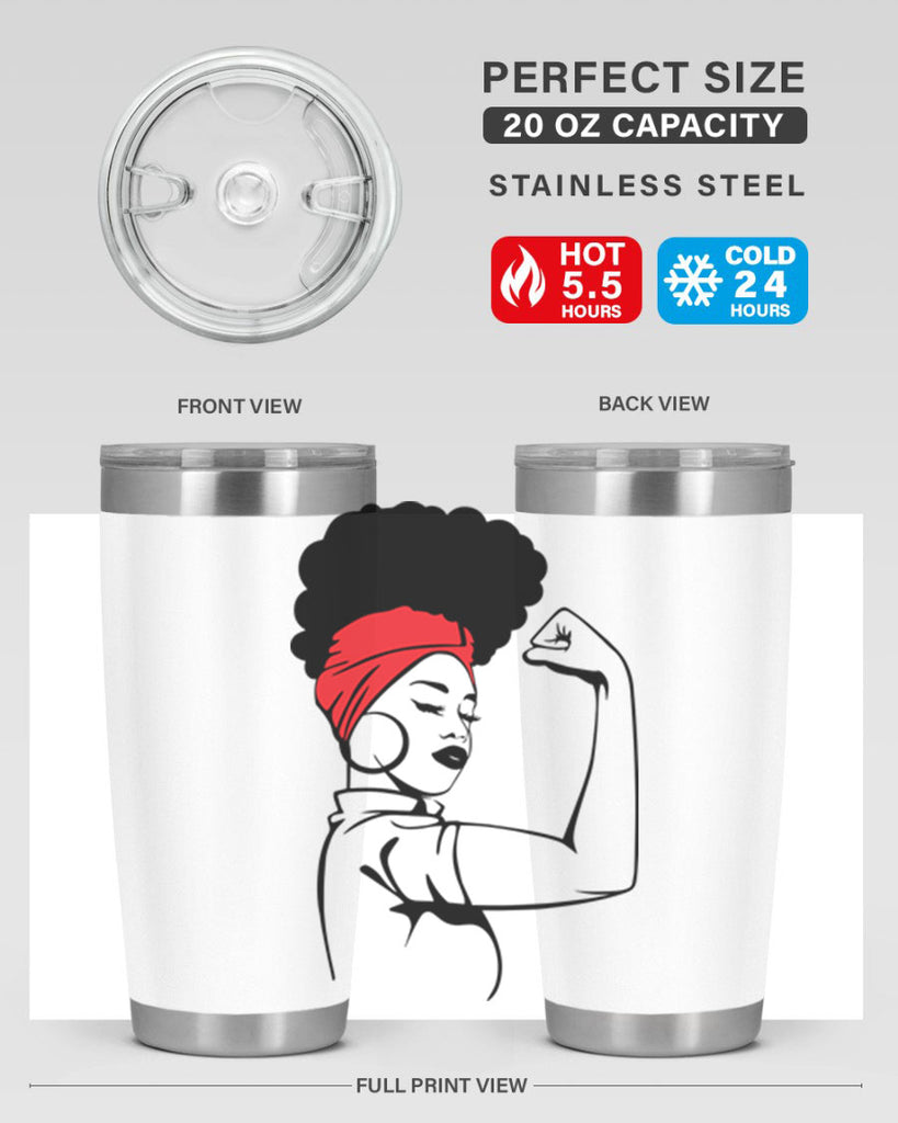black women - queen 78#- women-girls- Tumbler