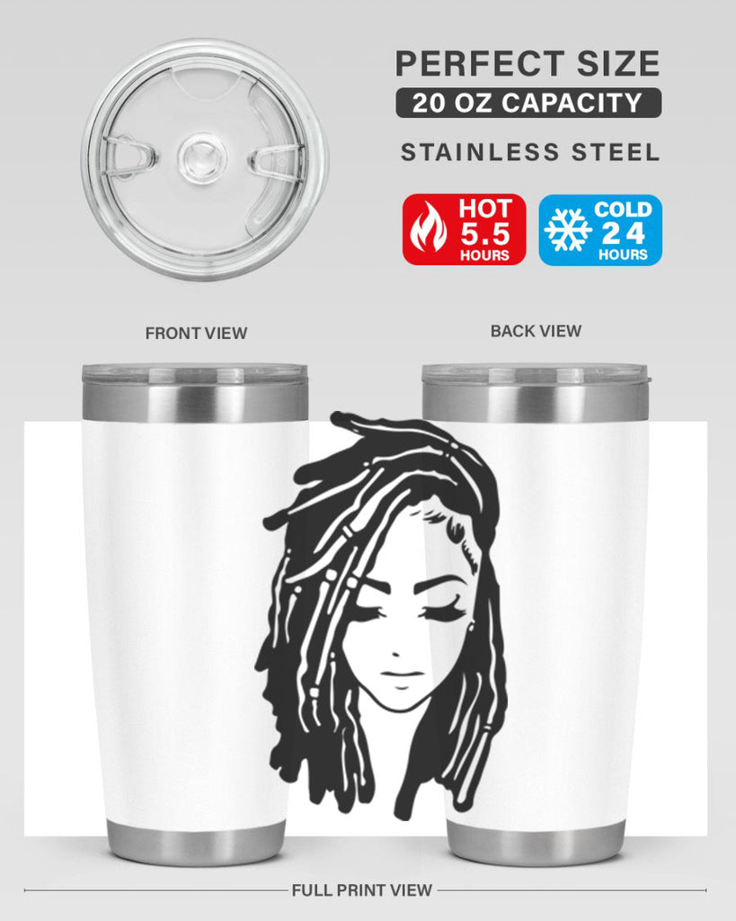 black women - queen 7#- women-girls- Tumbler