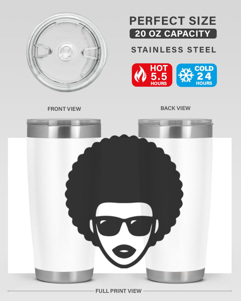 black women - queen 83#- women-girls- Tumbler