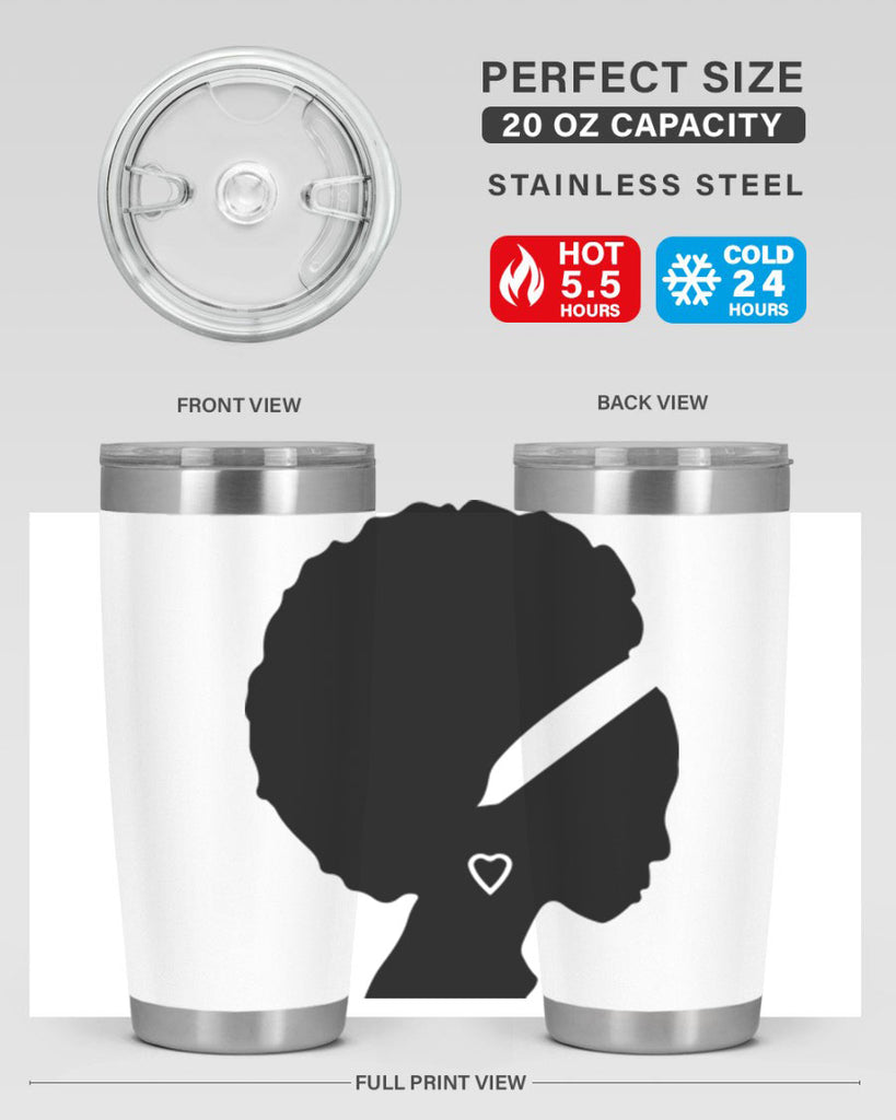 black women - queen 85#- women-girls- Tumbler