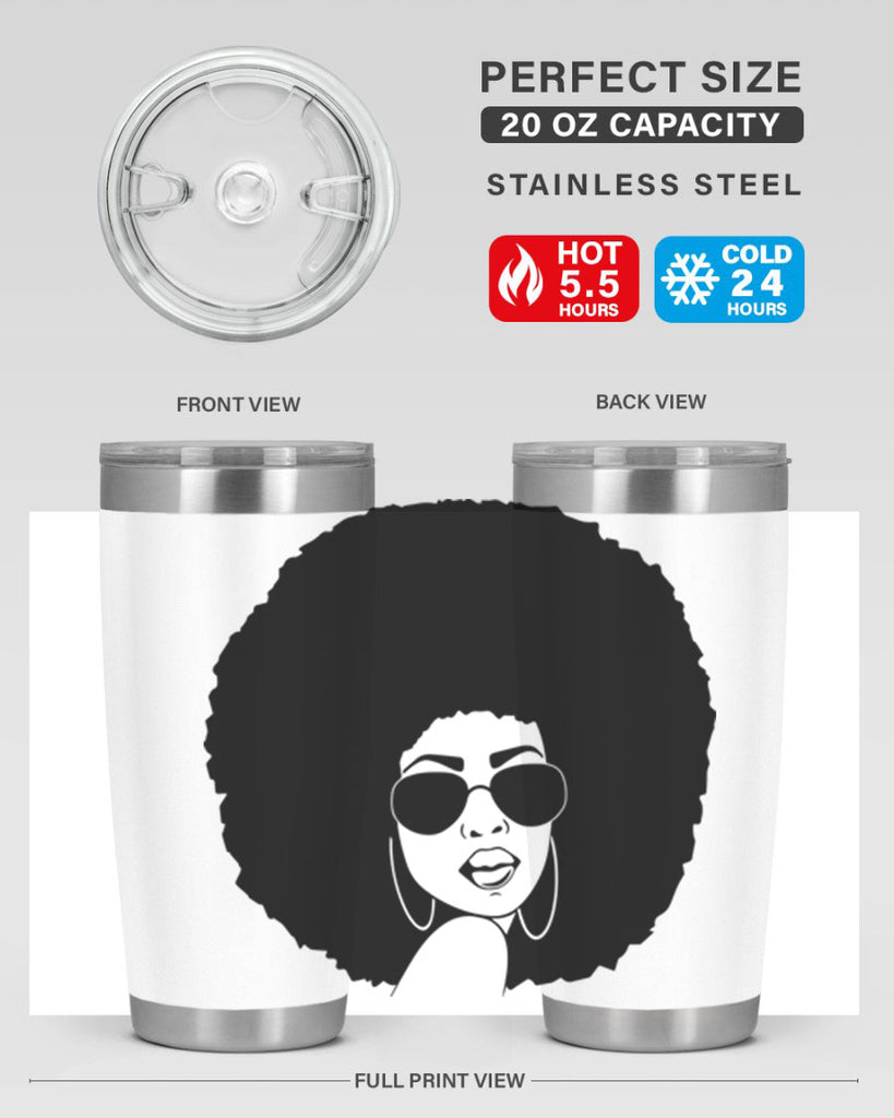 black women - queen 89#- women-girls- Tumbler
