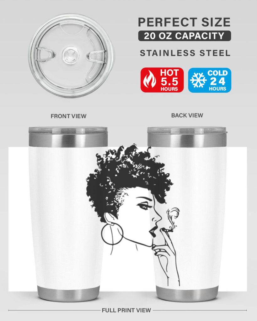 black women - queen 8#- women-girls- Tumbler