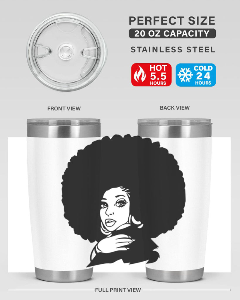 black women - queen 9#- women-girls- Tumbler