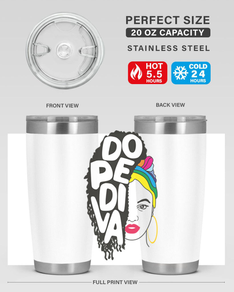 dope diva 5#- women-girls- Tumbler